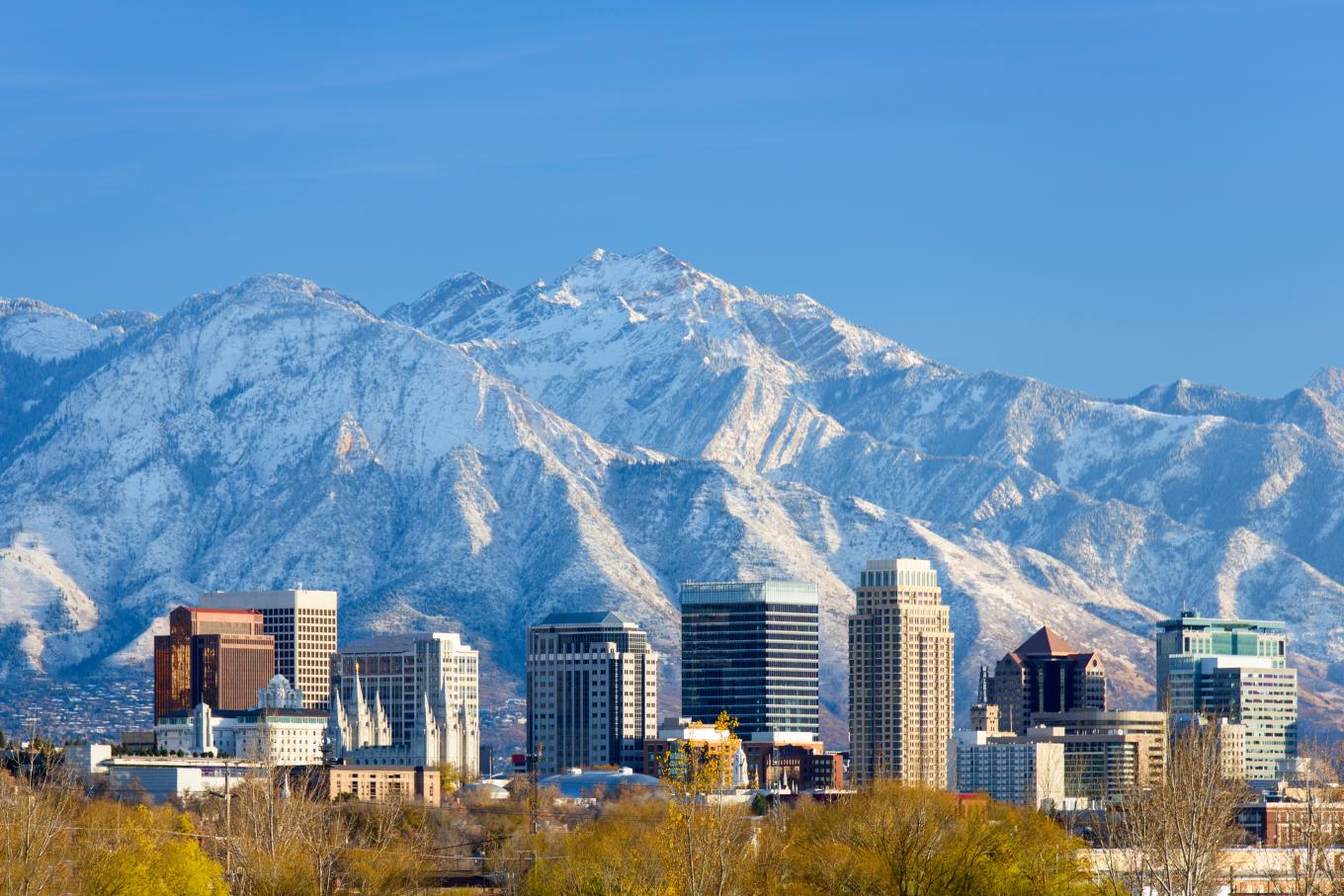 The Salt Lake City Skyline