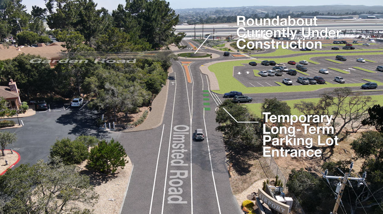 Monterey Regional Airport Updates the Construction Timeline for Airport Roadway Entrance