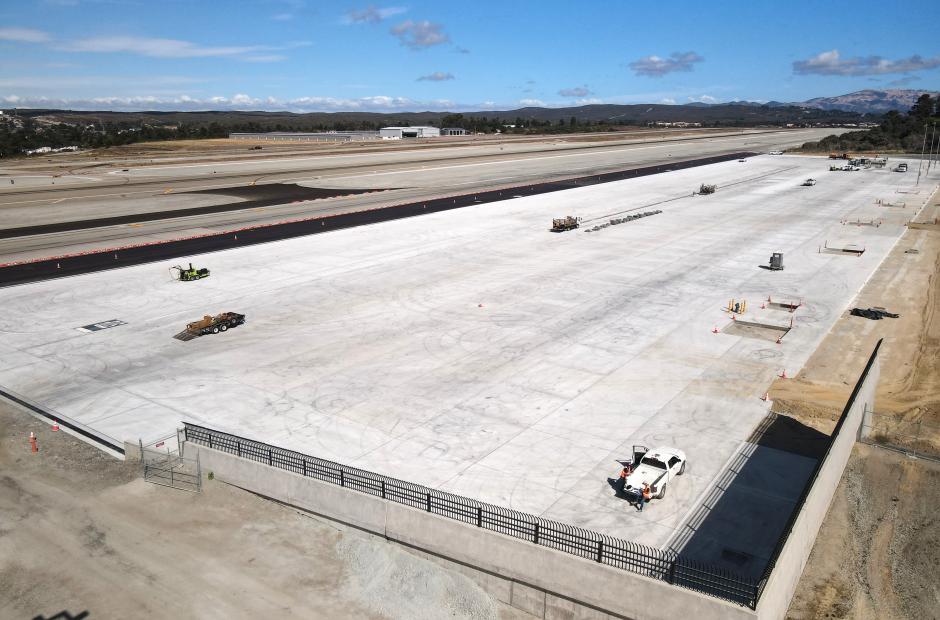 Northeast View of the Apron