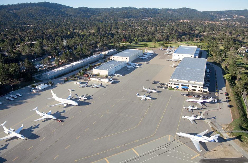 Monterey Jet Center Aerial