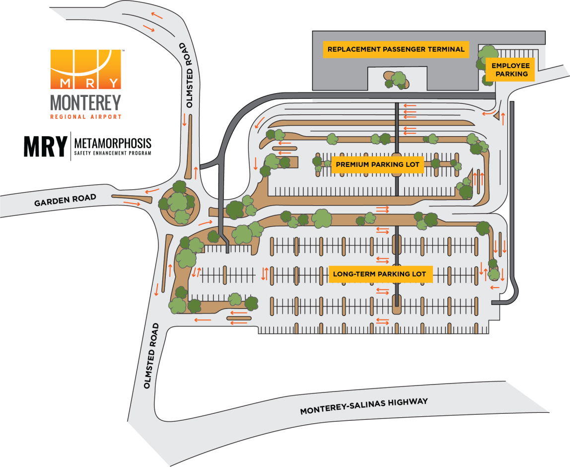 MRY Replacement Terminal Roadway System Map