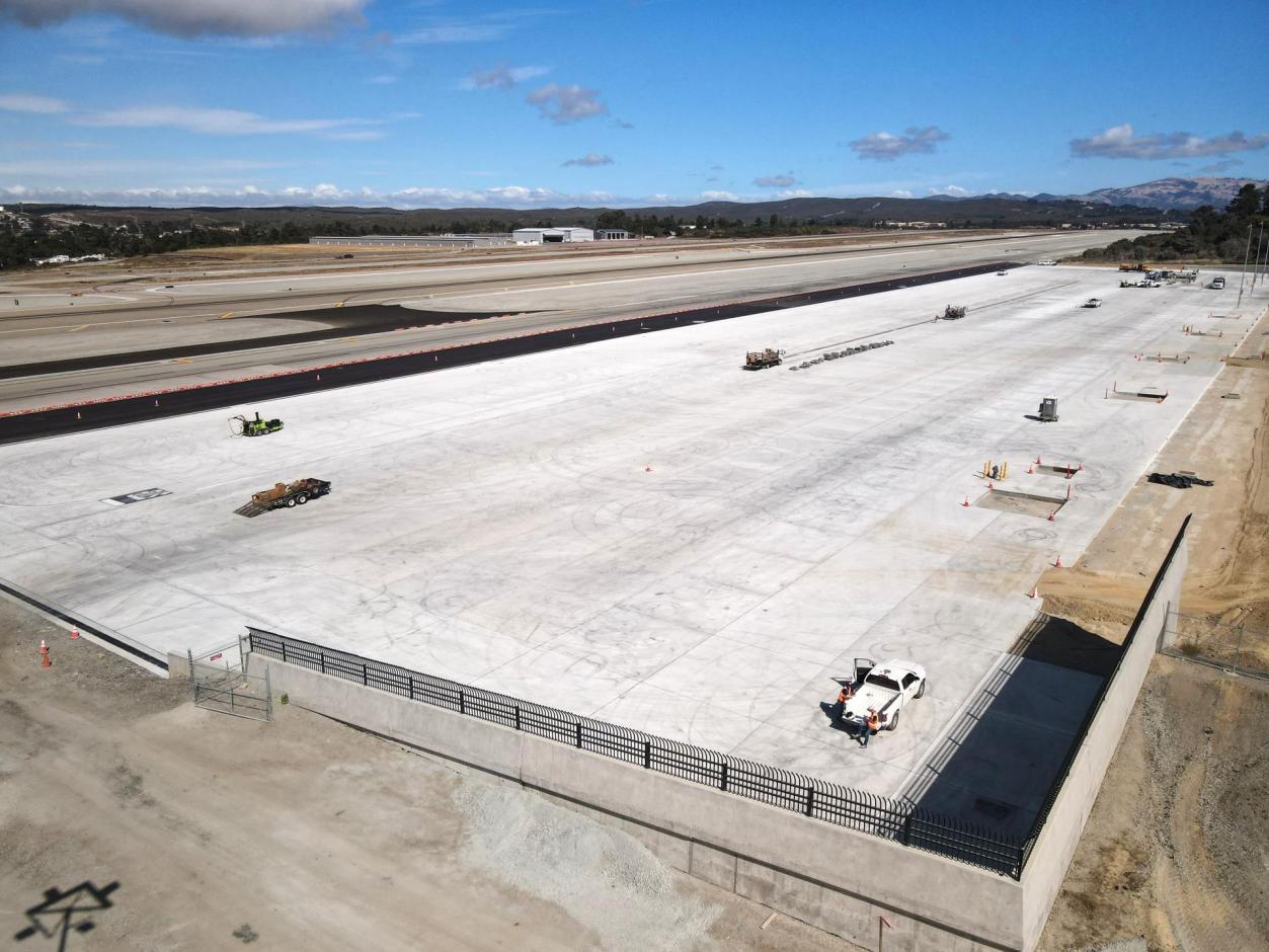 Northeast View of the Apron