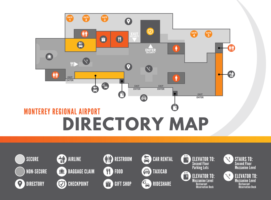 Airport Directory Map